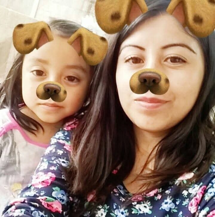 Con mamá